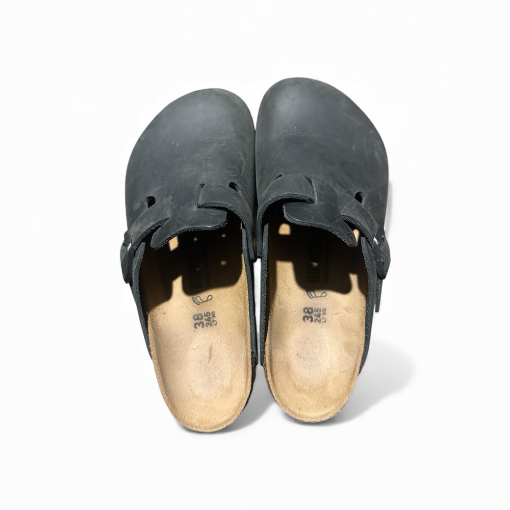 Birkenstock Boston - Oiled Leather Clog - Picture 2 of 8